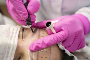 تکنیک های کاشت ابرو