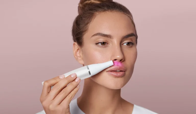 لیزر پشت لب : روش، نحوه انجام، مزایا و مراقبت‌های پس از درمان