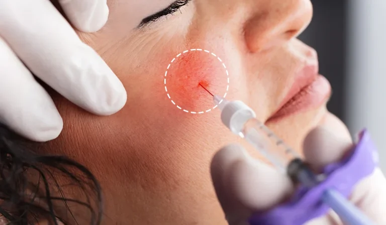 تورم بعد از تزریق ژل گونه : یک واکنش طبیعی و موقتی