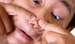 جوش روی بینی : دلایلش چیست و چگونه پیشگیری و درمان میشود؟