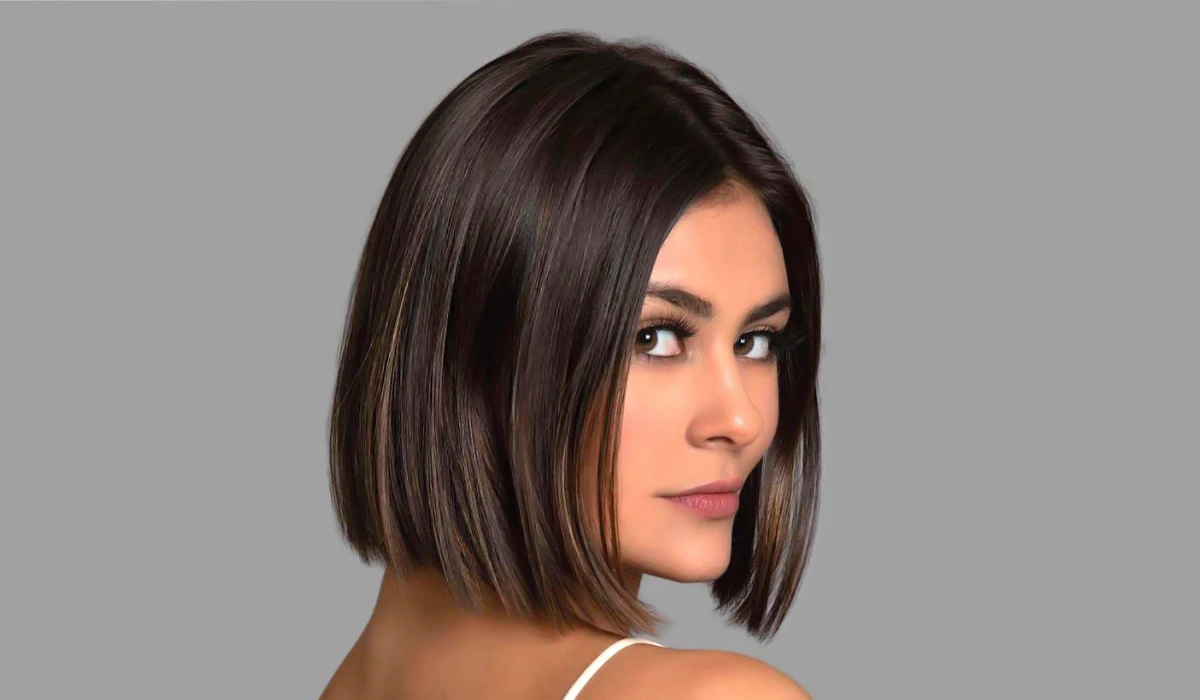 مدل موی باب براق (Glossy Bob)