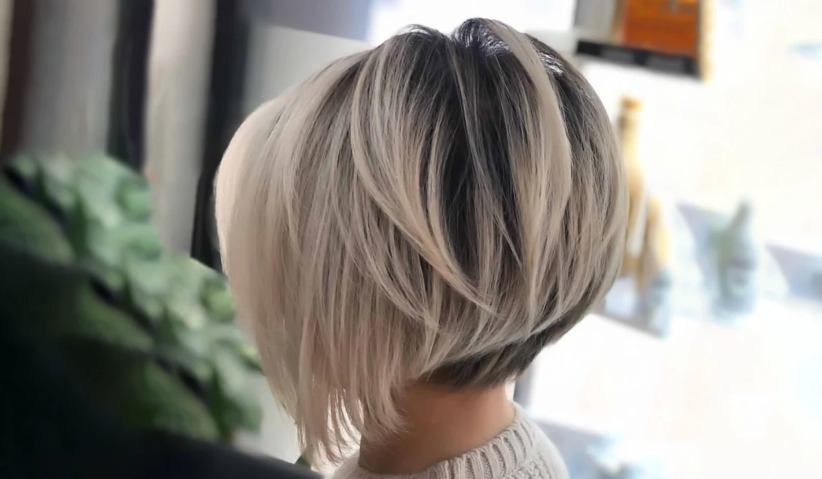 مدل موی باب کوتاه زاویهدار (Angled Short Bob)