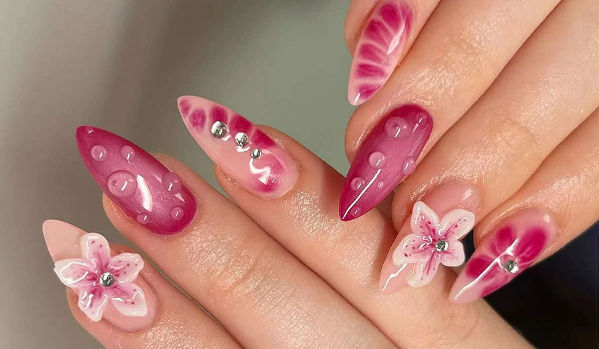 ناخن‌های سه‌ بعدی (3D Nail Art)